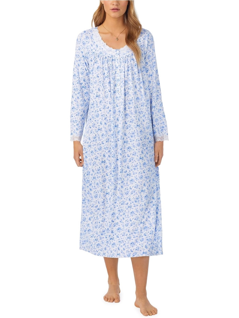 Eileen West Dream Sweater Knit
Chemise Blue Floral - XL